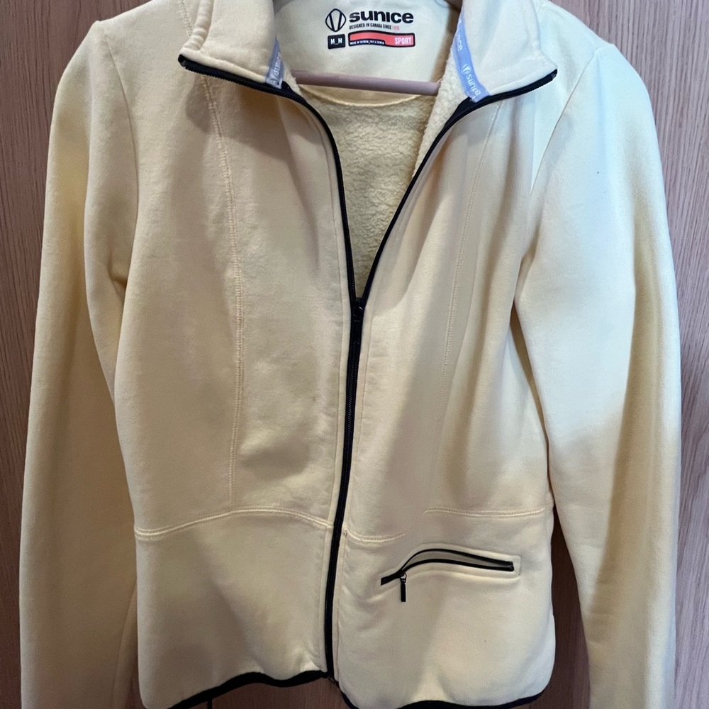 Sunice Women's Light Yellow Ski Jacket